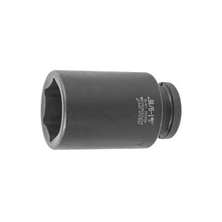 Holex Impact Socket, 3/4 inch Drive, 6 pt, Deep, 1.9/16 inch 652202 1.9/16